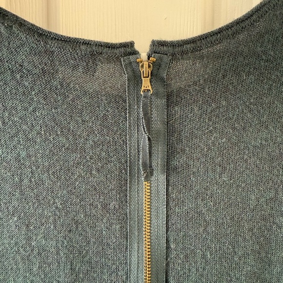 LOFT Deep Green Sweater Dress - Picture 3 of 4